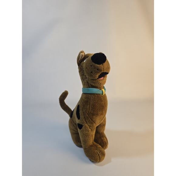 Scooby Doo 11” Plush Toy Sitting Stuffed Animal Felt Collar 1998 Equity - Picture 4 of 9